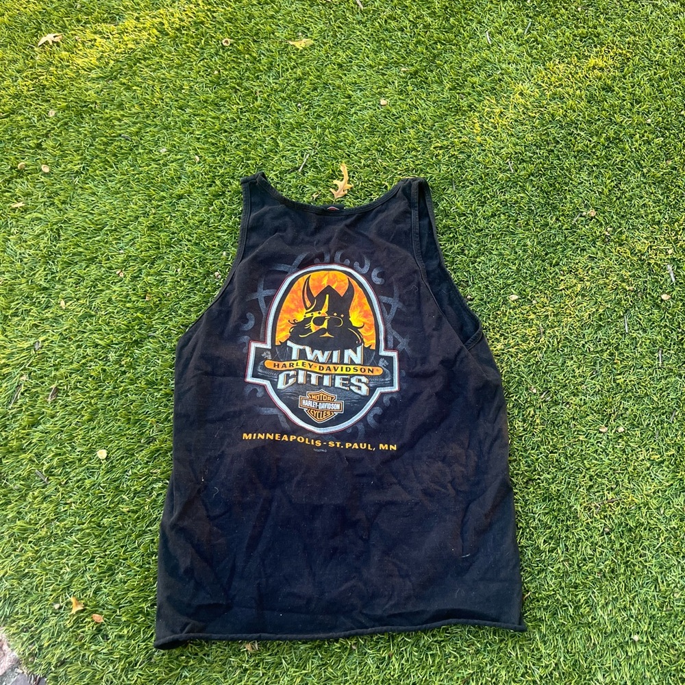 Harley Davidson Viking Muscle Tank Top
